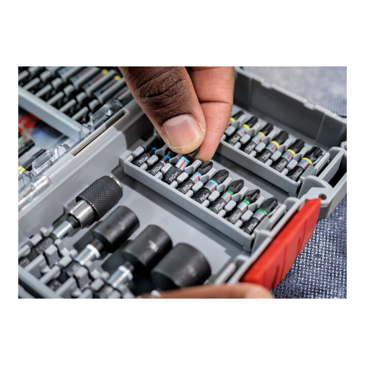Bosch PRO Embout Phillips à percussion, PH2, 55 mm, 5 pcs