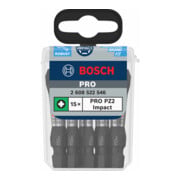 Bosch PRO Embout Pozidriv Impact, PZ2, 55 mm, 15 pcs-2
