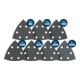 Bosch PRO F355 Schuurvelenset, K80/120/180/240/320/400/600, 93 mm, 50-dlg. Starter Pack