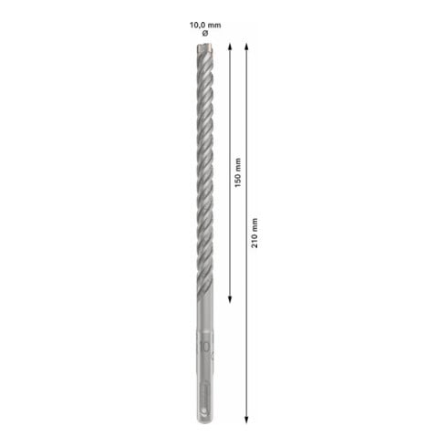 Bosch PRO Foret à percussion SDS plus-5X, 10 x 150 x 210 mm