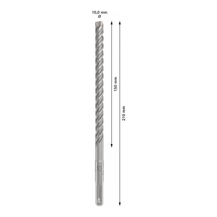 Bosch PRO Foret à percussion SDS plus-5X, 10 x 150 x 210 mm
