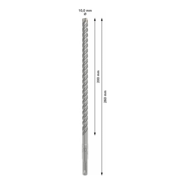 Bosch PRO Foret à percussion SDS plus-5X, 10 x 200 x 260 mm