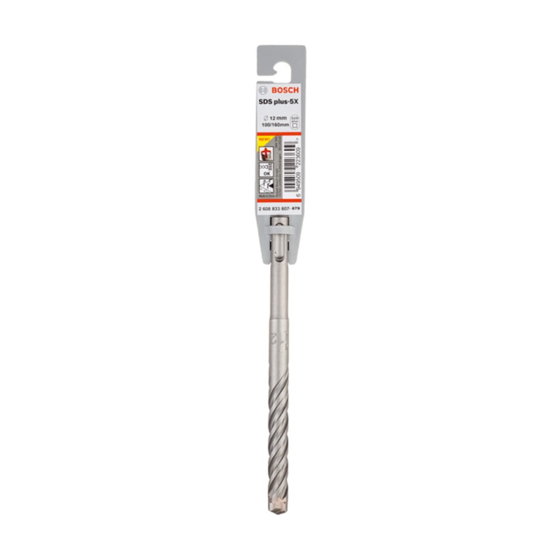 Bosch PRO Foret à percussion SDS plus-5X, 12 x 100 x 160 mm