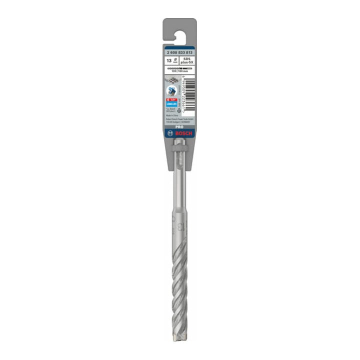 Bosch PRO Foret à percussion SDS plus-5X, 13 x 100 x 160 mm
