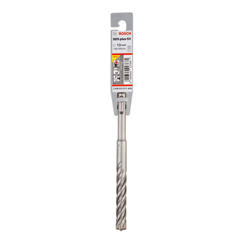 Bosch PRO Foret à percussion SDS plus-5X, 13 x 100 x 160 mm