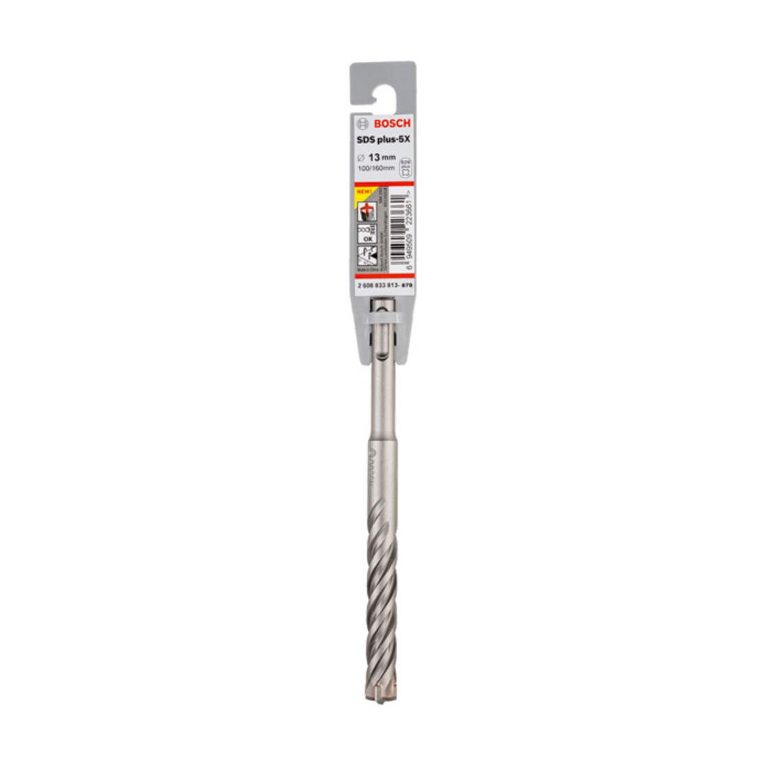 Bosch PRO Foret à percussion SDS plus-5X, 13 x 100 x 160 mm