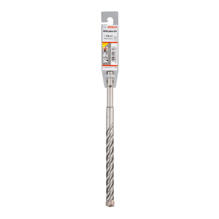 Bosch PRO Foret à percussion SDS plus-5X, 14 x 150 x 210 mm