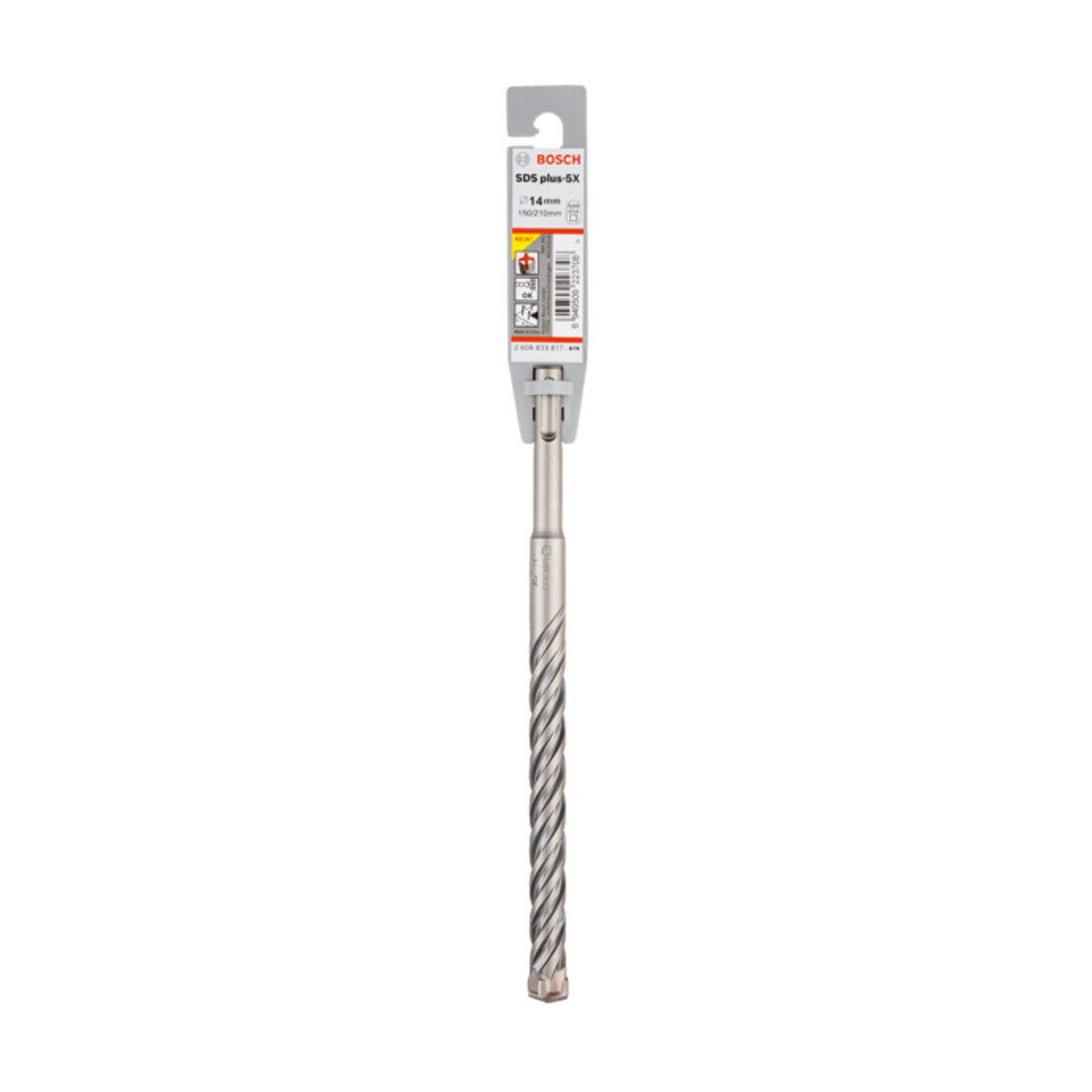 Bosch PRO Foret à percussion SDS plus-5X, 14 x 150 x 210 mm