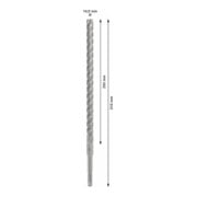 Bosch PRO Foret à percussion SDS plus-5X, 14 x 250 x 310 mm-4