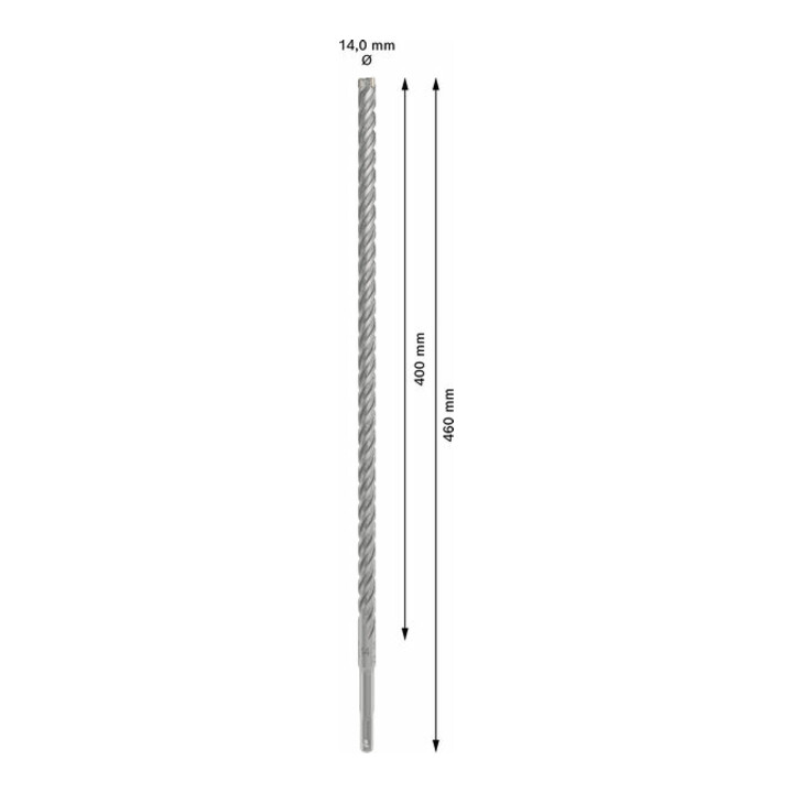 Bosch PRO Foret à percussion SDS plus-5X, 14 x 400 x 460 mm