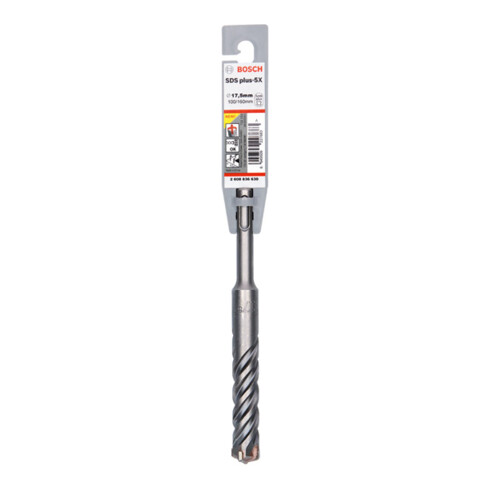 Bosch PRO Foret à percussion SDS plus-5X, 17,5 x 100 x 160 mm