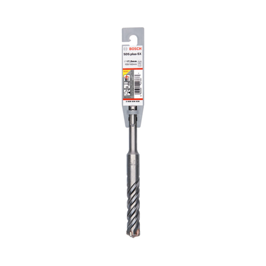 Bosch PRO Foret à percussion SDS plus-5X, 17,5 x 100 x 160 mm