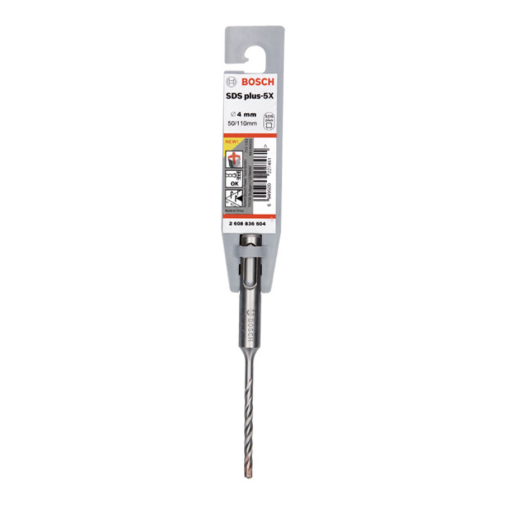 Bosch PRO Foret à percussion SDS plus-5X, 4 x 50 x 110 mm
