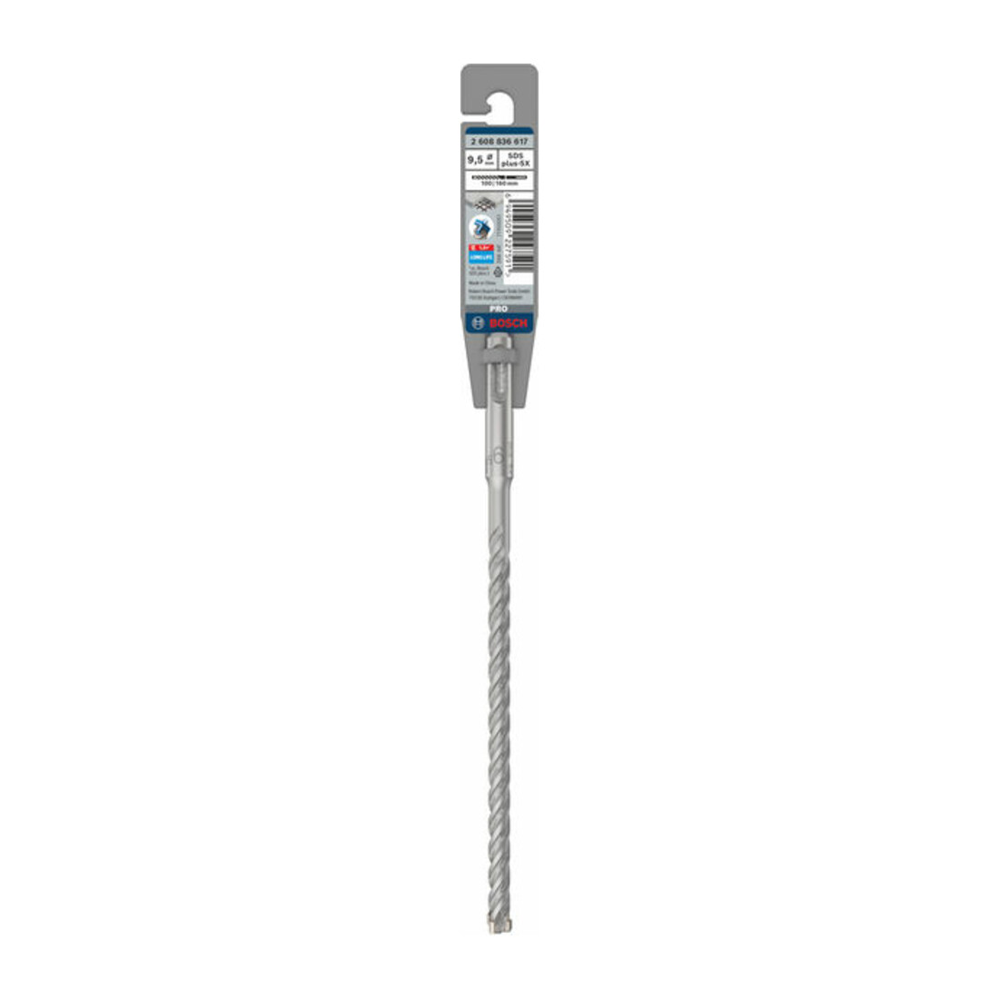 Bosch PRO Foret à percussion SDS plus-5X, 9,5 x 100 x 160 mm
