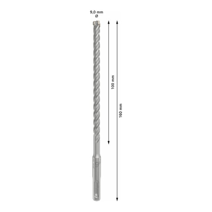 Bosch PRO Foret à percussion SDS plus-5X, 9,5 x 100 x 160 mm