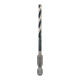 Bosch PRO Foret hélicoïdal à percussion en métal HSS-G, 4 x 43 x 83 mm