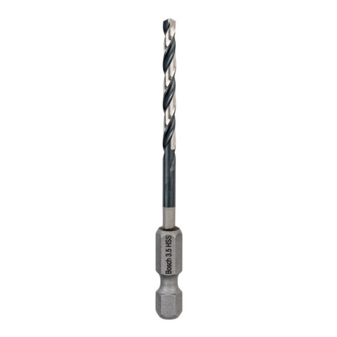 Bosch PRO Foret hélicoïdal à percussion HSS-G métal, 3,5 x 39 x 79 mm