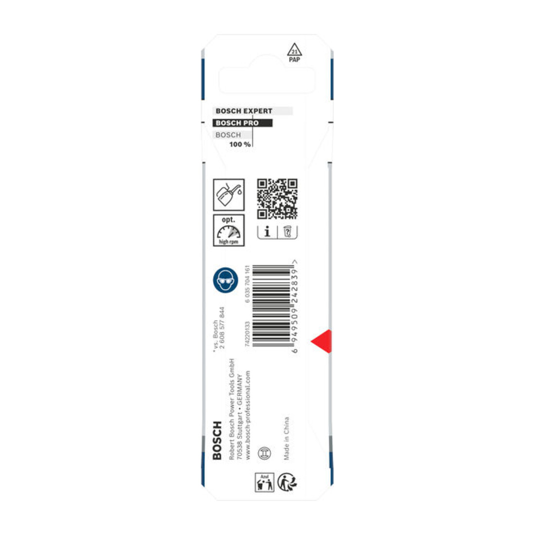 Bosch PRO Foret hélicoïdal à percussion HSS-G Metal, 4,5 x 47 x 87 mm