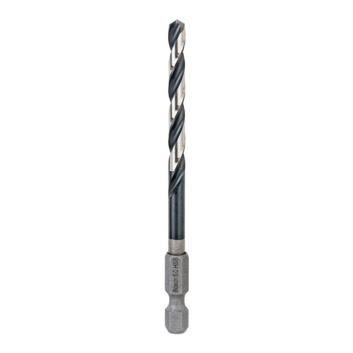 Bosch PRO Foret hélicoïdal à percussion HSS-G métal, 5 x 52 x 91 mm
