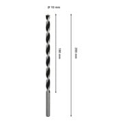 Bosch PRO Foret hélicoïdal bois, 10x190x250 mm-4