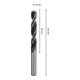 Bosch PRO Foret hélicoïdal bois, 10x80x120 mm