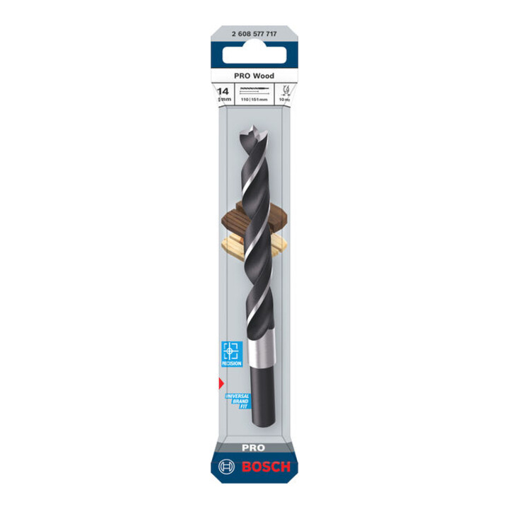 Bosch PRO Foret hélicoïdal bois, 14x110x151 mm