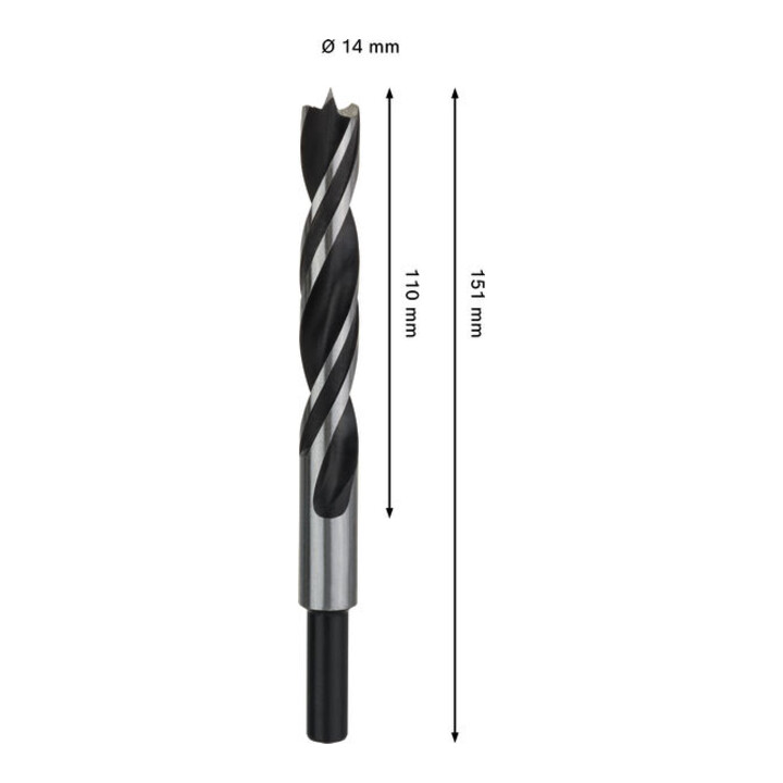 Bosch PRO Foret hélicoïdal bois, 14x110x151 mm
