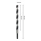 Bosch PRO Foret hélicoïdal bois, 14x190x250 mm