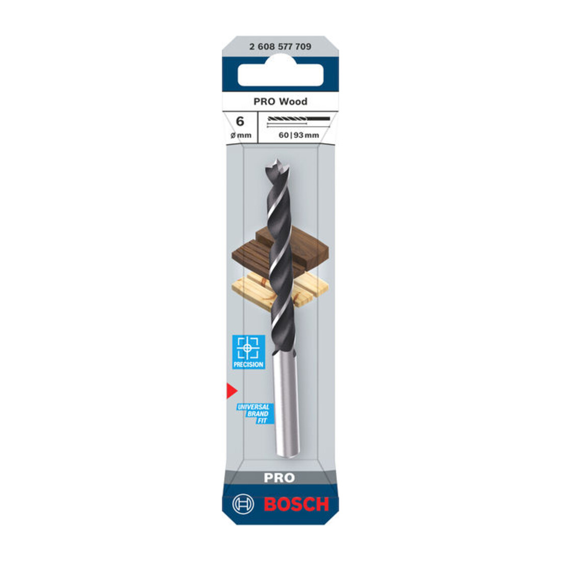 Bosch PRO Foret hélicoïdal bois, 6x60x93 mm