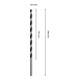 Bosch PRO Foret hélicoïdal bois, 8x190x250 mm