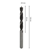 Bosch PRO Foret hélicoïdal bois, 9x80x120 mm-4