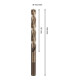 Bosch PRO Foret hélicoïdal en acier inoxydable HSS-Co, 10,2 x 87 x 133 mm