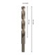 Bosch PRO Foret hélicoïdal HSS-Co en acier inoxydable, 13 x 101 x 152 mm