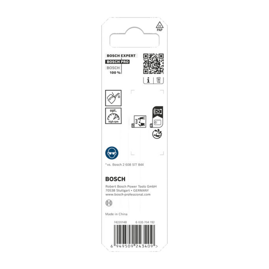 Bosch PRO Foret hélicoïdal HSS-G métal, 1 x 12 x 34 mm