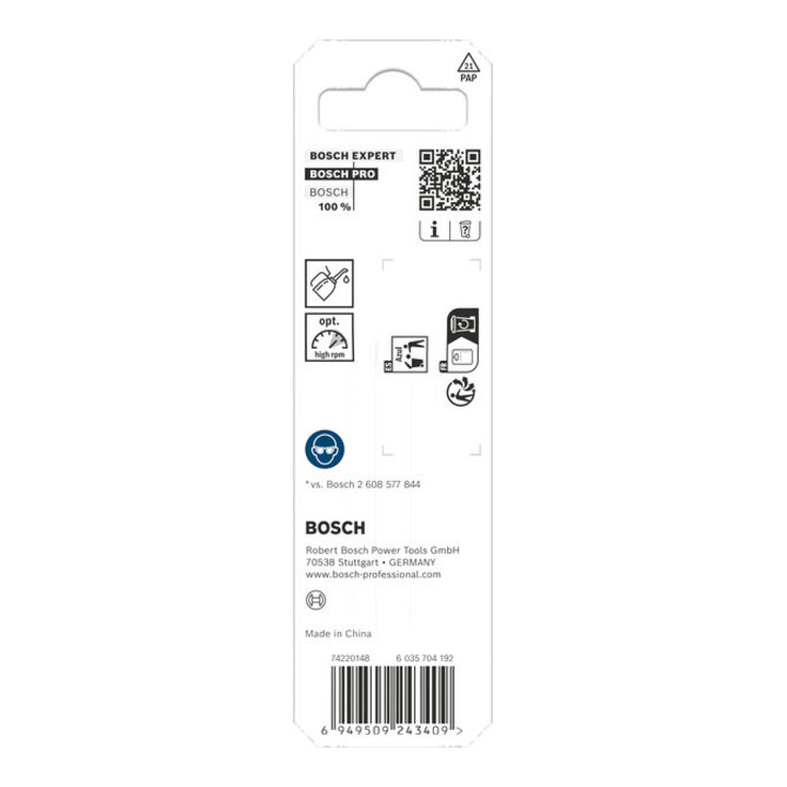 Bosch PRO Foret hélicoïdal HSS-G métal, 1 x 12 x 34 mm