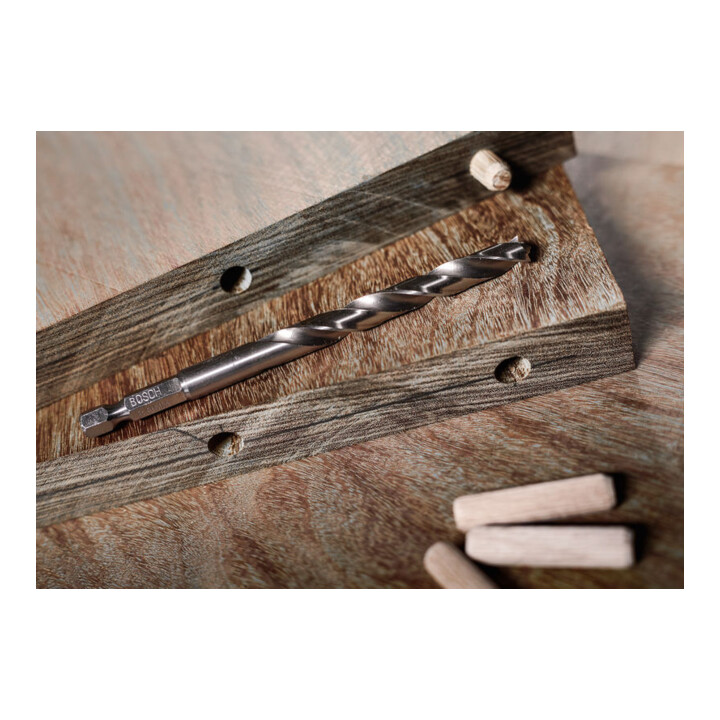 Bosch PRO Foret hélicoïdal HSS pour bois, 2x16x61 mm