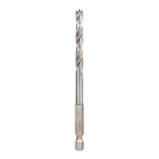 Bosch PRO Foret hélicoïdal HSS pour bois, 6x49x105 mm