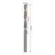Bosch PRO Foret hélicoïdal métal HSS-G, 6 x 57 x 93 mm