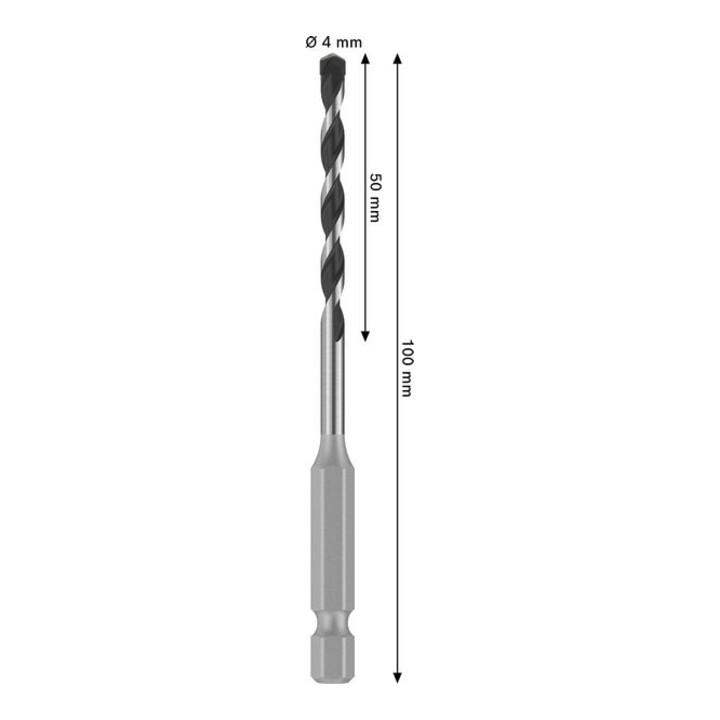 Bosch PRO Foret HEX-5, 4 x 50 x 100 mm