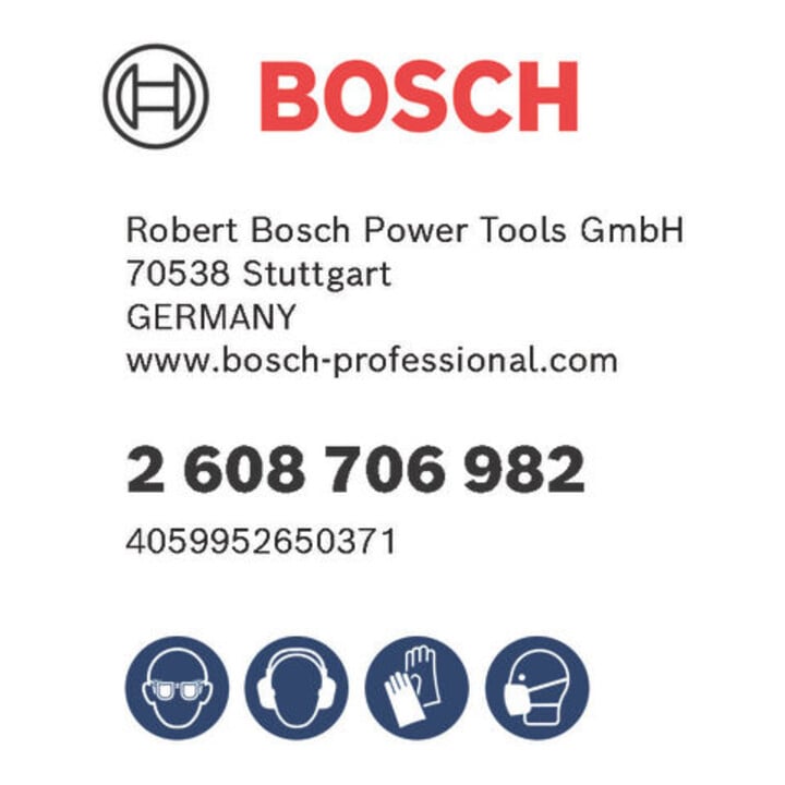 Bosch PRO Foret HEX-5, 6,5 x 350 x 400 mm
