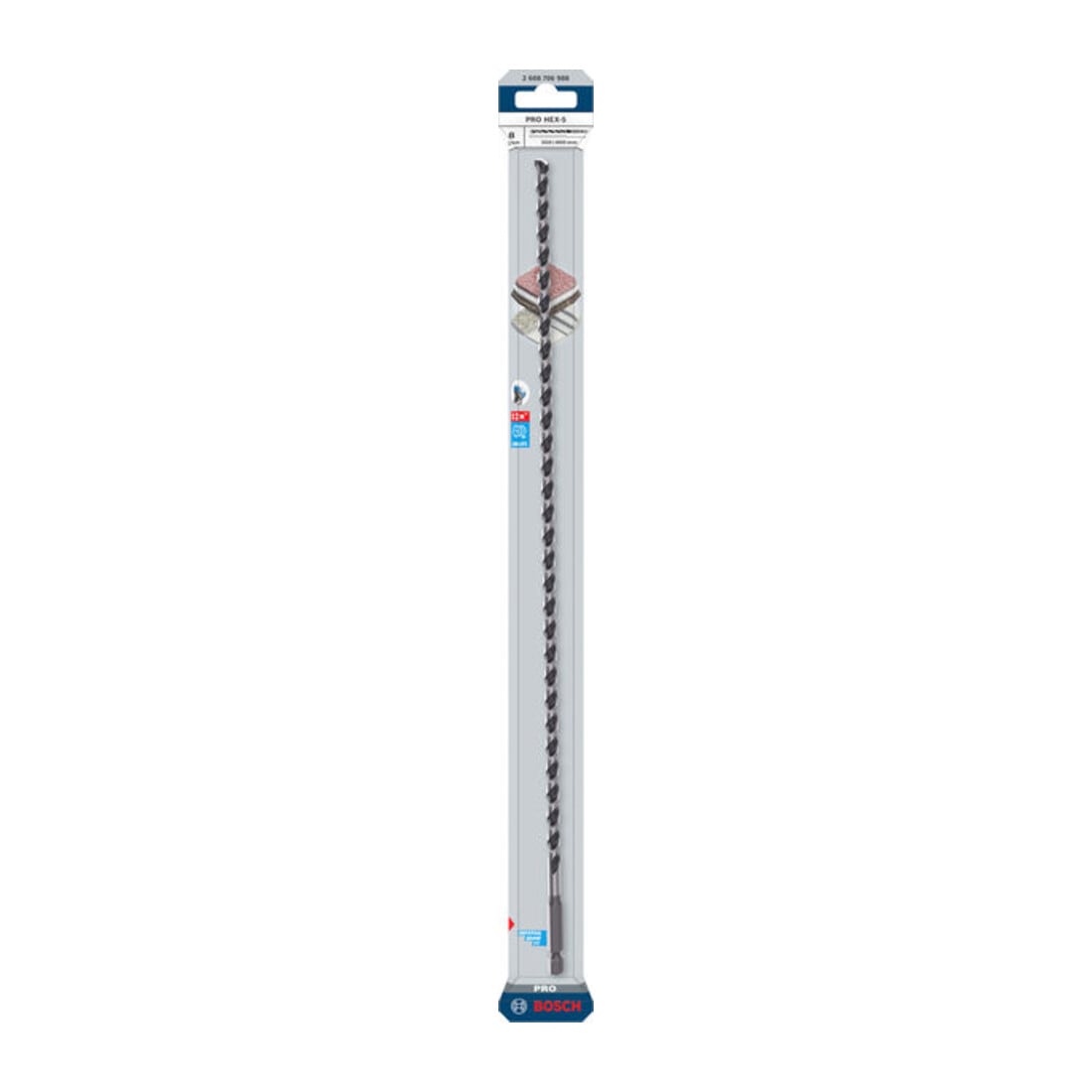 Bosch PRO Foret HEX-5, 8 x 350 x 400 mm