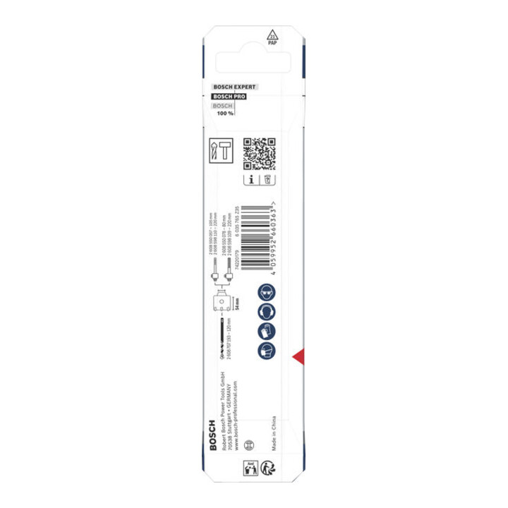 Bosch PRO Foret pilote pour trépan SDS plus, 8 x 120 mm
