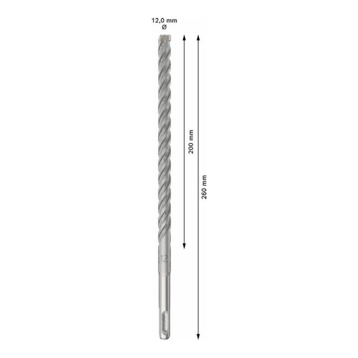 Bosch PRO Forets à percussion SDS plus-5X, 12 x 200 x 260 mm, 10 pcs