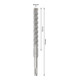 Bosch PRO Forets à percussion SDS plus-5X, 16 x 150 x 210 mm, 10 pcs