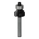 Bosch PRO Fraise à arrondir, R 1/8", tige 1/4"-1