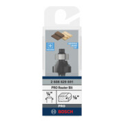 Bosch PRO Fraise à arrondir, R 1/8", tige 1/4"-2