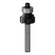 Bosch PRO Fraise à arrondir, R 1/8", tige 1/4"