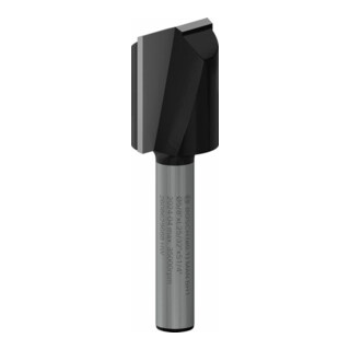 Bosch PRO Fraise à rainurer, 2 tranchants, Ø 5/8" x L 49/64", tige 1/4"