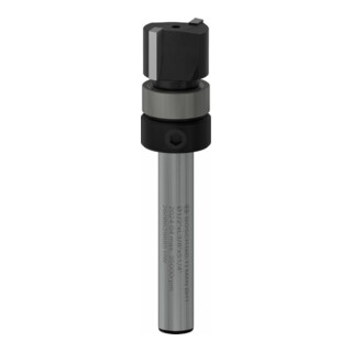 Bosch PRO Fraise affleureuse, palier à billes supérieur, Ø 1/2" x L 3/8", tige 1/4"