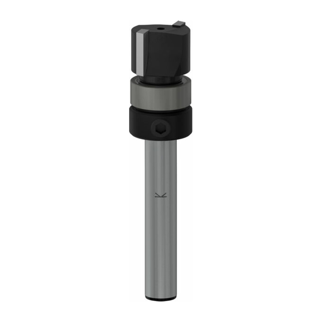 Bosch PRO Fraise affleureuse, palier à billes supérieur, Ø 1/2" x L 3/8", tige 1/4"